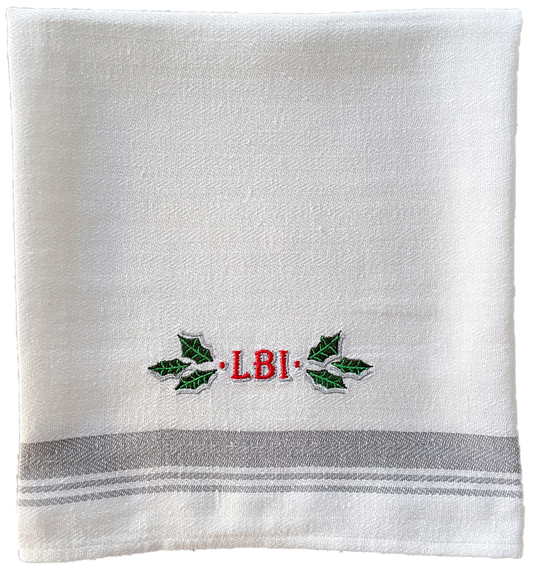 LBI Holiday Tea Towel