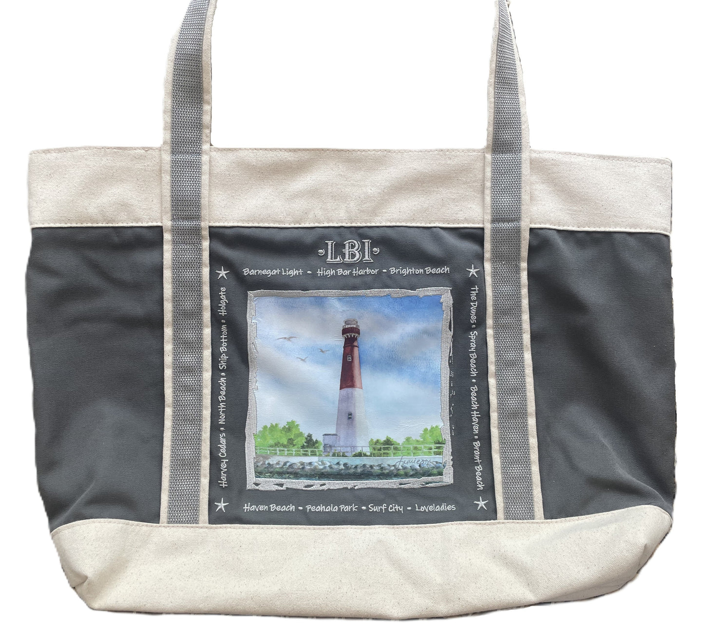 LBI Grey Beach Bag