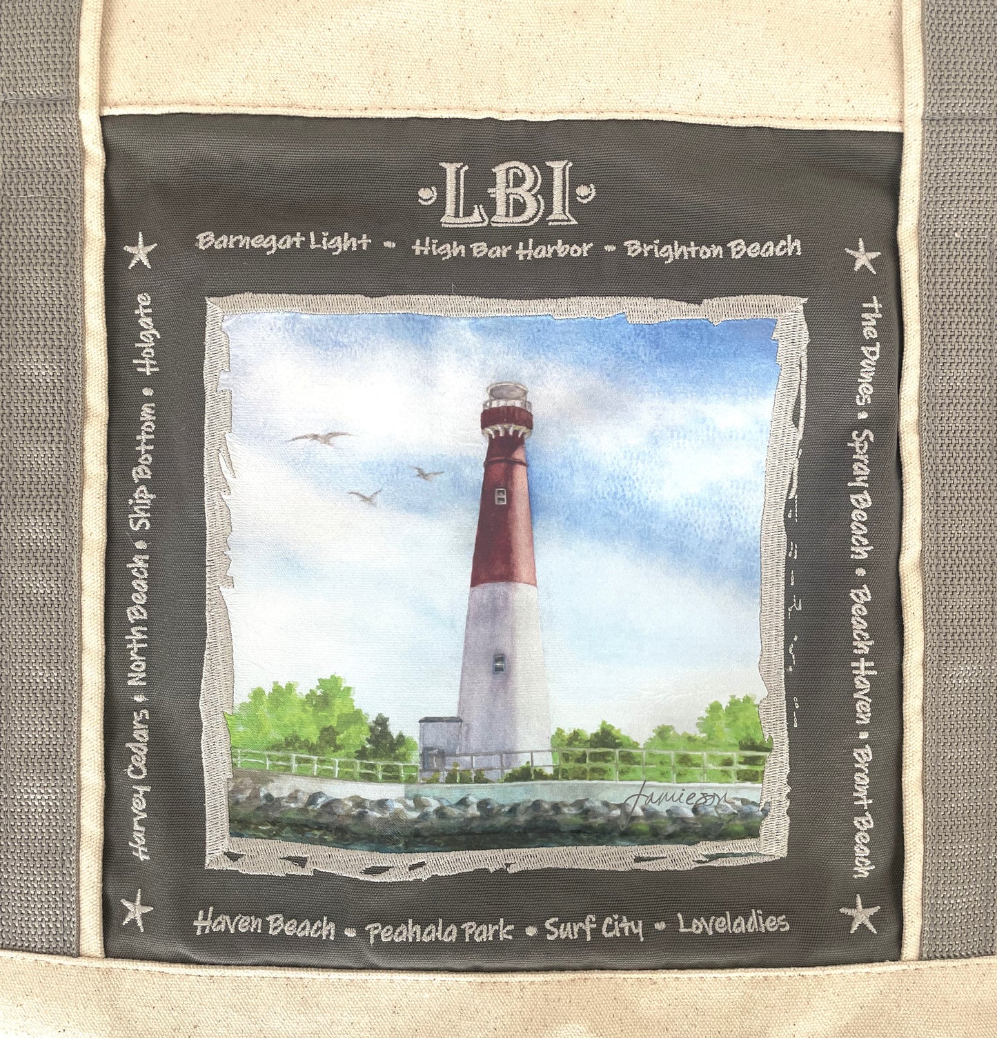 LBI Grey Beach Bag
