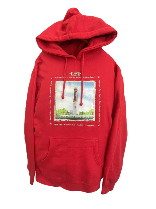 LBI Red Pullover Hoodie